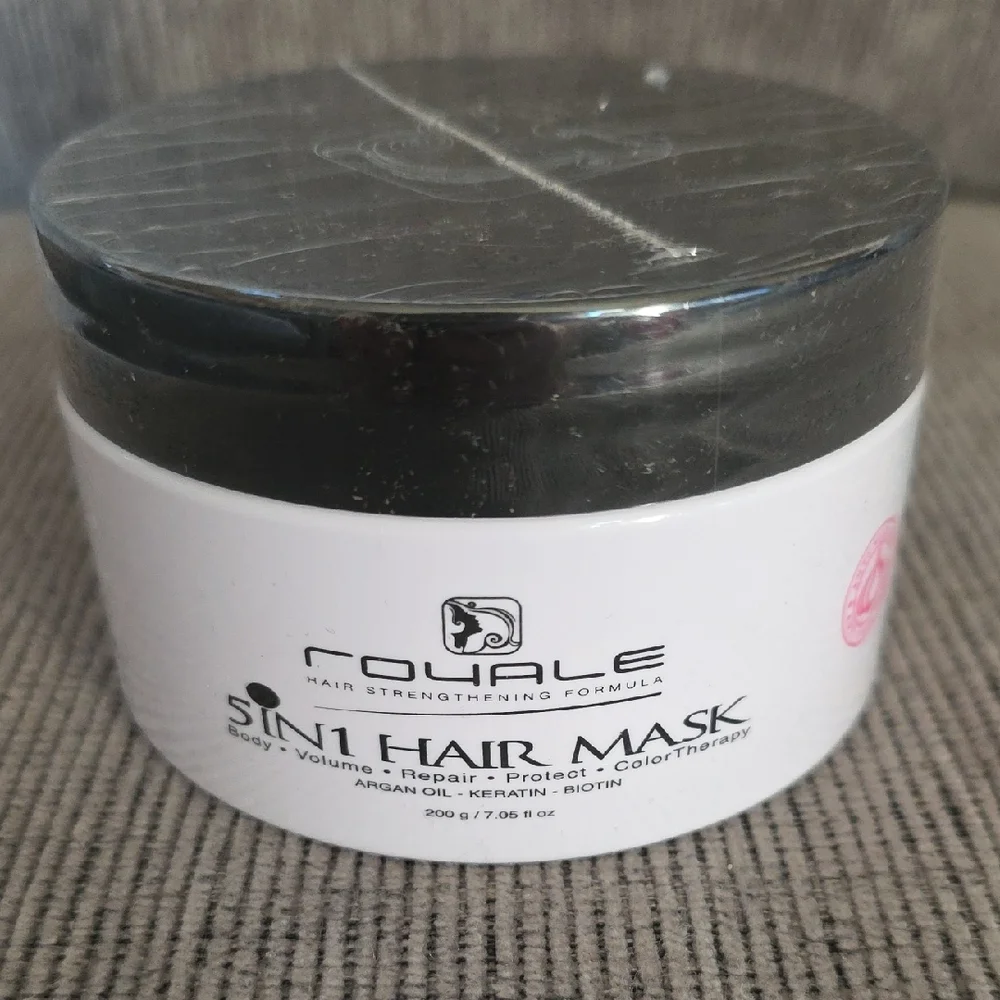 Royale‎ 5 In 1 Hair Mask Hair Strengthening Formula, 7.05 floz., New